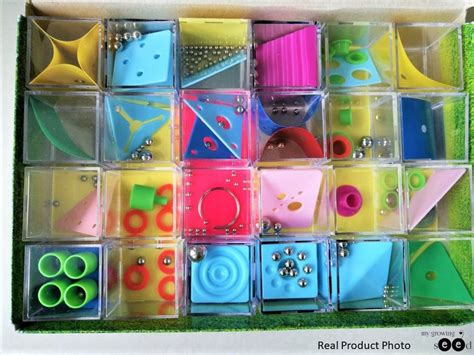 Ready Stock Metal Roller Ball Playtastic Puzzle Cube 24 In 1 My