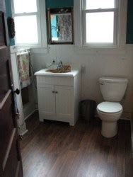 Either tile around the existing toilet, or remove the toilet and go underneath. How to install laminate floor around a toiletDIY Guides