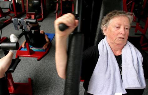 an 82 year old female bodybuilder fights home intruder