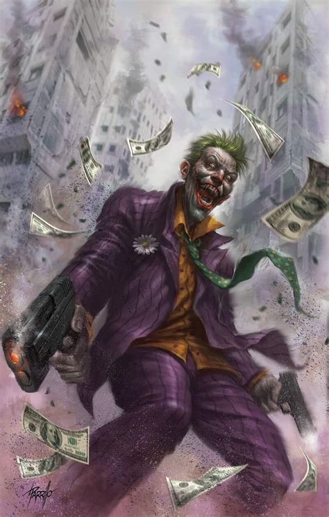 Joker Art By Lucio Parrillo