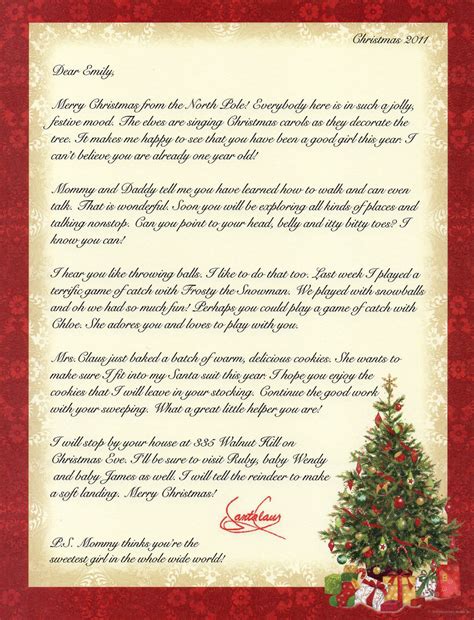 Personalized Letters From Santa Levelings