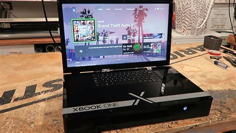 Modder Eddie Zarick Convierte Xbox One X En Una Laptop