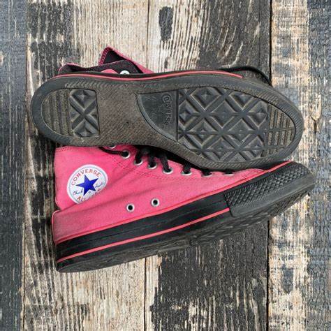 Totally Cute Converse 2 Tone Black And Pink Hi Top Chuck Taylor All