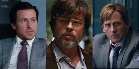 Brad Pitt Ryan Gosling And Steve Carell Star In ‘big Short First