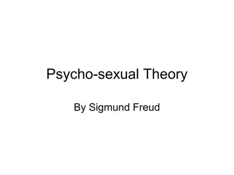 Sigmund Freud Powerpointpresentation Ppt