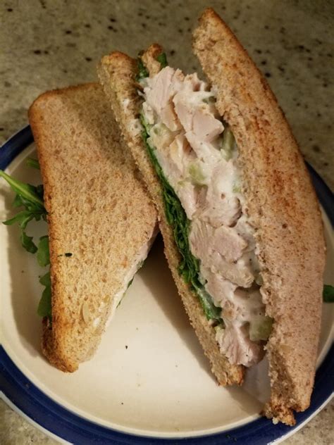 Turkey Salad Sandwich Leftover Cooked Turkey Recipes Culinary