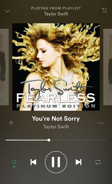 Why Does The Fearless Album Cover On Spotify Have An Ugly Black