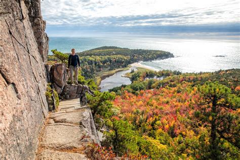 How To Hike The Beehive Trail Acadia National Park Earth Trekkers