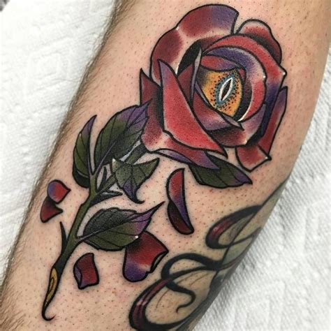 Chadd Voshel Tattoos Rose Tattoos Eye Tattoo