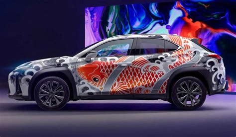 Meet The Worlds First Tattooed Car Lexus Ux Crossover