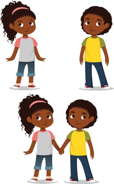 African American Girl Illustrations Royalty Free Vector Graphics