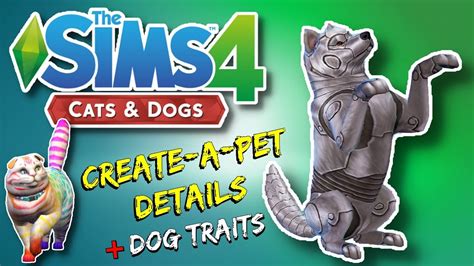 Sims 4 Cats And Dogs Create A Pet Details And Possible Dog Traits