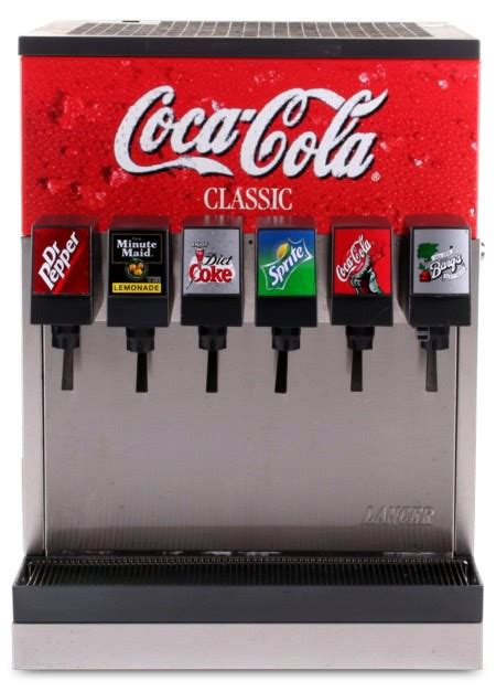 Ce00112 6 Flavor Counter Electric Soda Fountain System