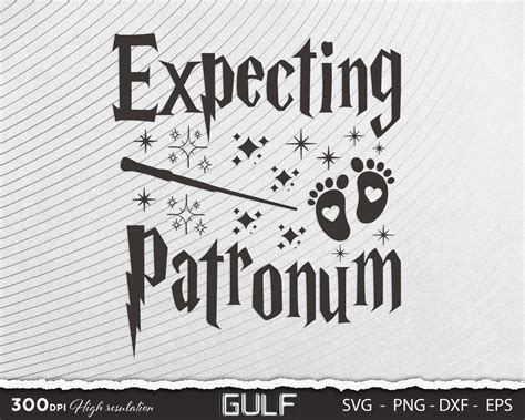 Expecting Patronum Svg Expecting A Baby Svg Wizard Svg Expectant
