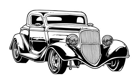 Vintage Cars Vector Pack From Go Medias Arsenal