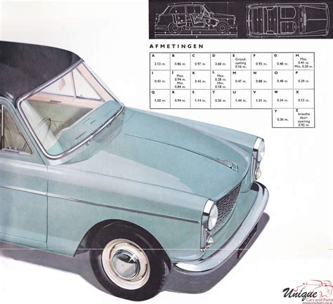 1959 Austin A40 Netherlands Brochure