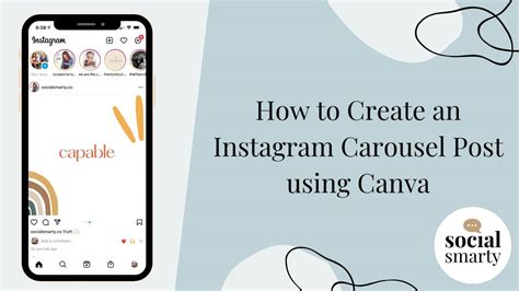 How To Create A Instagram Multiple Image Carousel Post Using Canva