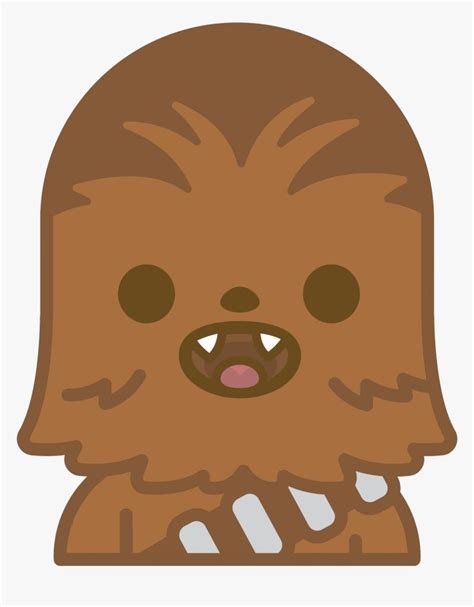 Star Wars Png Emoji Chewbacca Png Kawaii Star Wars Chewbacca