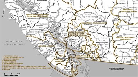 Bc To Get 6 New Federal Ridings British Columbia Cbc News