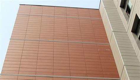 18mm Terracotta Wall Panel System Helps Reduced Weight Of Wall Area