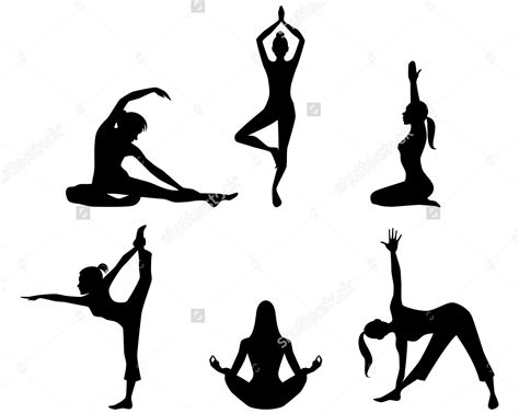 8 Yoga Silhouette Designs Design Trends Premium Psd Vector Downloads