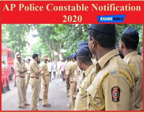 AP Police Constable Notification 2020 Apply Online For 11000
