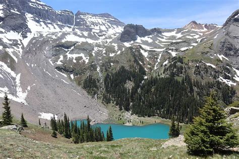 Hike To Blue Lakes Near Ouray Colorado The World On My Necklace