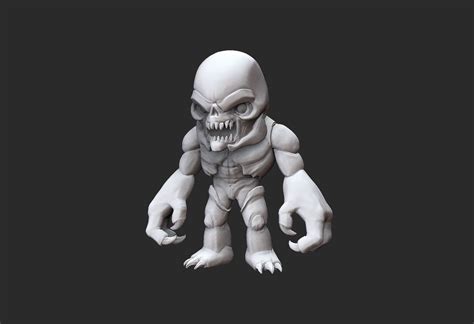 Hell Knight Doom Collectable Toy 3d Model Stl File