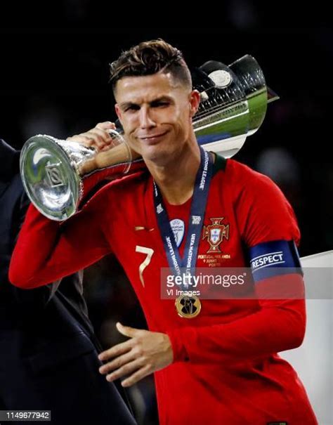 Cristiano Ronaldo Trophy Photos And Premium High Res Pictures Getty