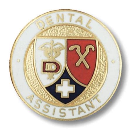 Prestige Medical Emblem Pin Dental Assistant All Dental Products