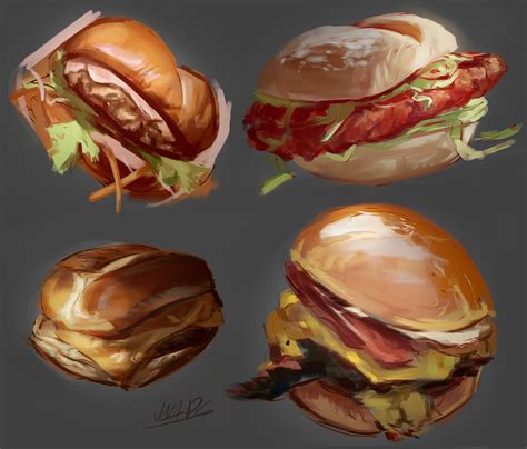 Artstation Burgers 3