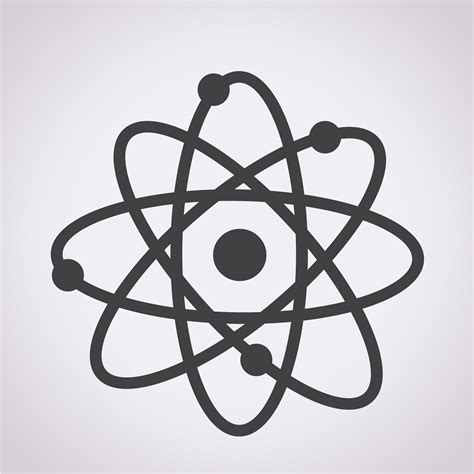 Atom Icon Symbol Sign 648903 Vector Art At Vecteezy