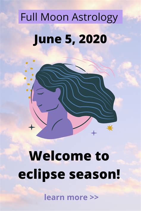 Our 2020 full moon calendar brings us 13 full moons and 13 opportunities to celebrate and be inspired! Full Moon June 5, 2020 - the beginning of a new eclipse season