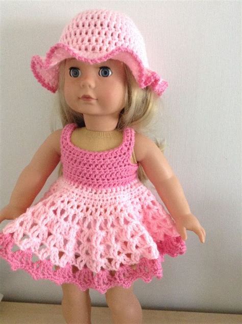 Available in 2 styles, pleated skirt and unpleated, these would also make great casual summer dresses. Crochet Baby Hats PDF Crochet pattern for 18 inch doll ...