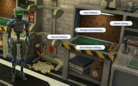 Mod The Sims Servo Voice Changing Option By Sweeneytodd • Sims 4 Downloads