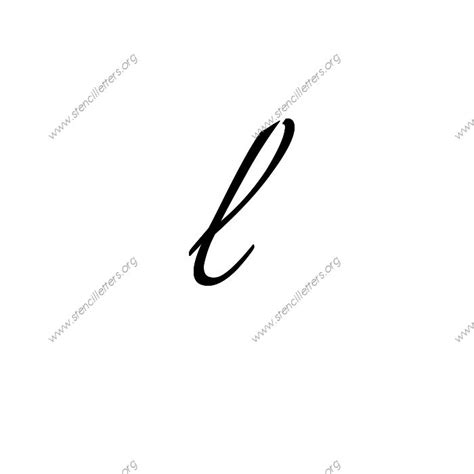 Connected Calligraphy Uppercase And Lowercase Letter