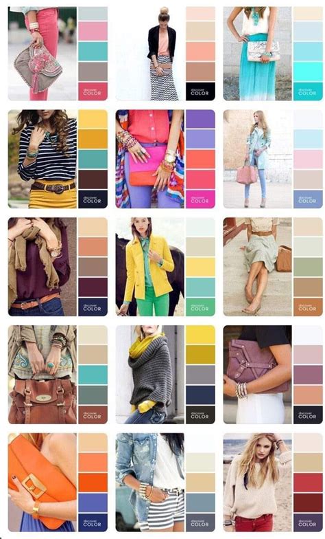 Color Matches Color Combinations For Clothes Colour Combinations