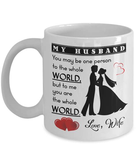 To My Husband Coffee Mug For Husband Husband Coffee Mug Best Ts For Husband Birthday