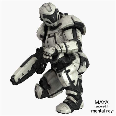 Character Zbrush Rigged Max Scifi Artwork Futuristic Armor Sci Fi