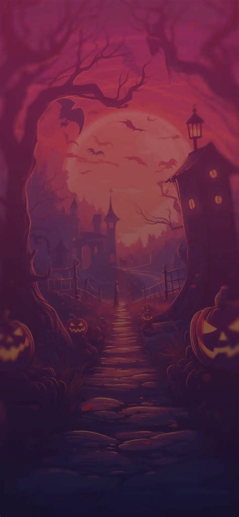 Halloween Cartoon Aesthetic Wallpapers Halloween Wallpapers Hd