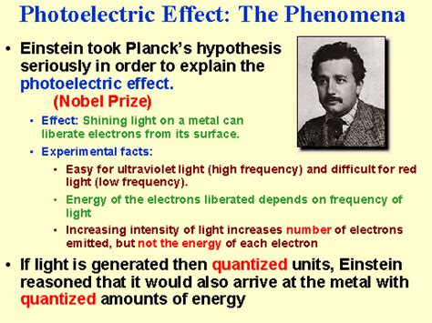 Photoelectric Effect The Phenomena