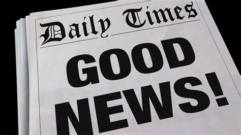 good-news-announcement-spinning-newspaper-headline-3-d-animation ...