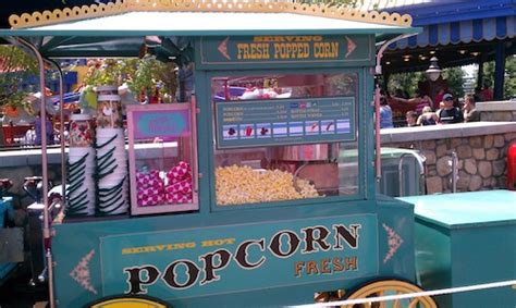 Magic Kingdom Snack Carts Menu