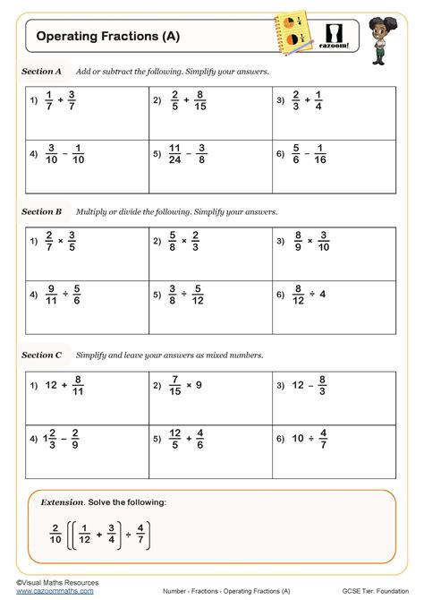 Maths Worksheets Ks3 And Ks4 Printable Pdf Worksheets