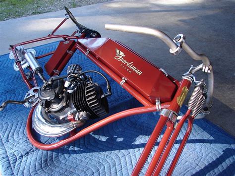 Sportsman Flyer Racer Vintage Bike Parts Powered Bicycle Motorized