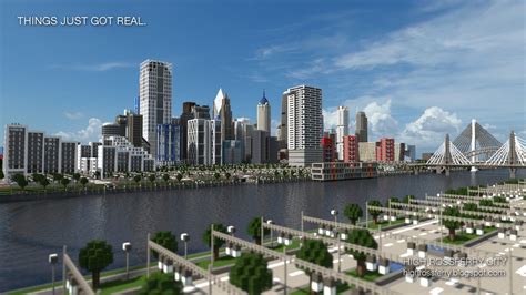 High Rossferry A Realistic Modern City Minecraft Project