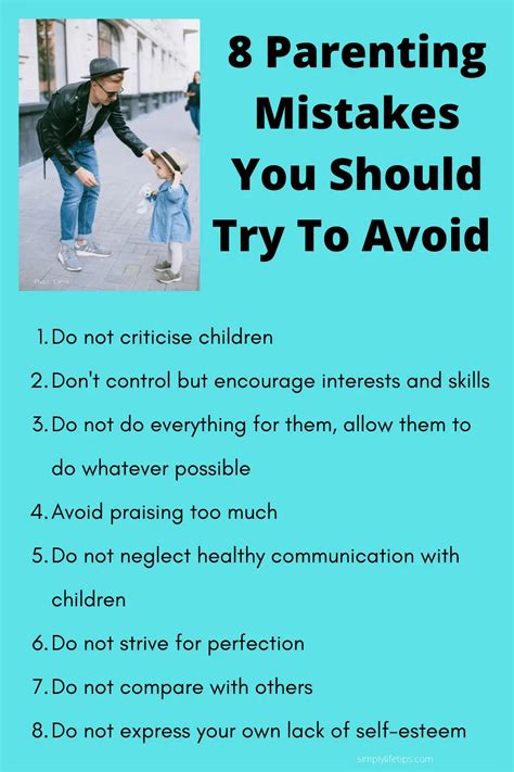 Avoid These Common Parenting Mistakes For Better Parenting Simply
