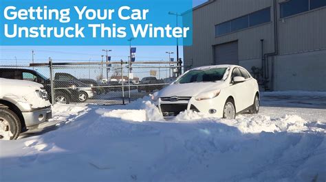 Tips On Getting Your Car Unstuck In Deep Snow Youtube