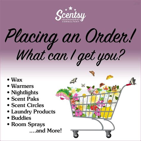 New Scentsy Placing An Order Scentsy Order Scentsy Scentsy Consultant
