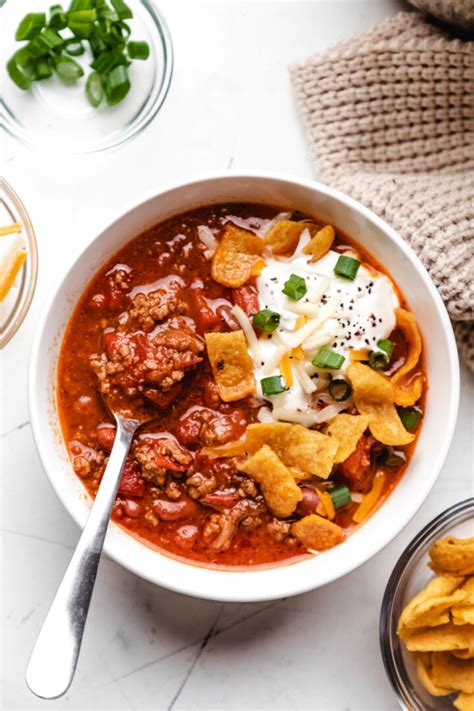 Easy Instant Pot Beef Chili Recipe Eating In An Instant